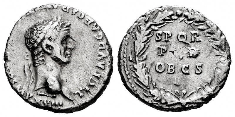 Claudius. Denarius. 50-51 AD. Lugdunum. (Ric-60). (Ch-94). Anv.: TI CLAVD CAESAR...