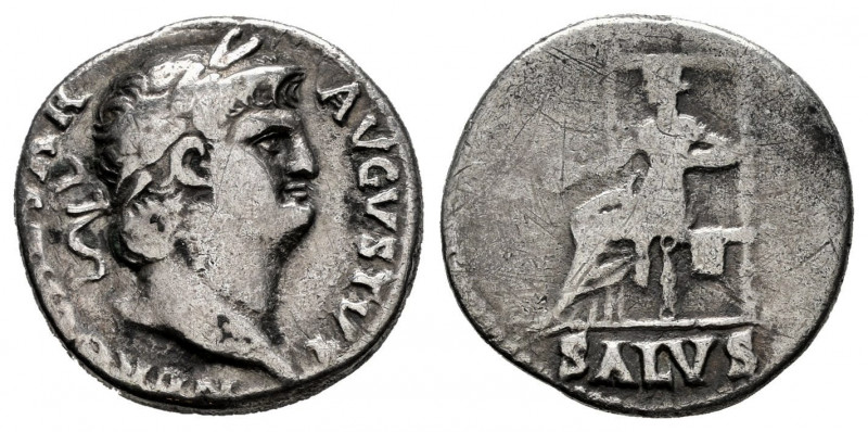 Nero. Denarius. 67-68 AD. Rome. (Ric-60). (Rsc-314). Anv.: NERO CAESAR AVGVSTVS....