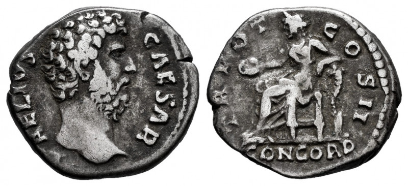 Aelius. Denarius. 137 AD. Rome. (Ric-II 3 2625). (Bmcre-981). (Rsc-1). Anv.: L A...