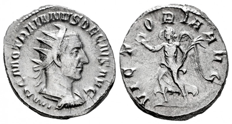 Trajan Decius. Antoninianus. 249-251 AD. Rome. (Ric-29c). (Rsc-113a). Rev.: VICT...