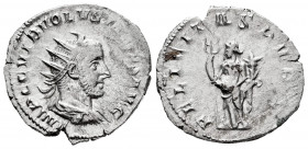 Volusian. Antoninianus. 215-253 AD. Mediolanum. (Ric-205). (Rsc-32). Anv.: IMP C C VIB VOLVSIANVS AVG, radiate, draped and cuirassed bust right. Rev.:...