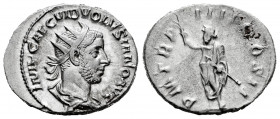 Volusian. Antoninianus. 253 AD. Rome. (Ric-IV 140). (Rsc-92). Anv.: IMP CAE C VIB VOLVSIANO AVG, radiate, draped and cuirassed bust to right. Rev.: P ...