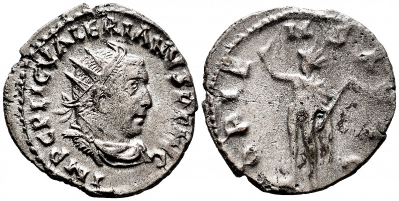Valerian I. Antoninianus. 257 AD. Viminacium. (Ric-106). Anv.: IMPC P LIC VALERI...