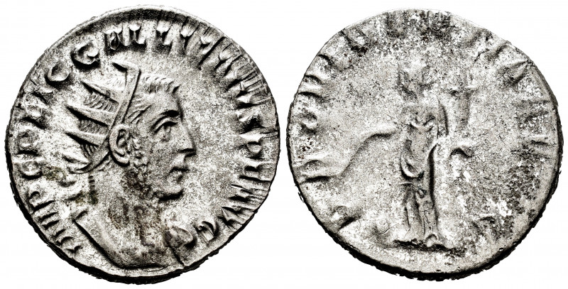 Gallienus. Antoninianus. 255-256 AD. Rome. (Ric-159). Anv.: IMP C P LIC GALLIENV...