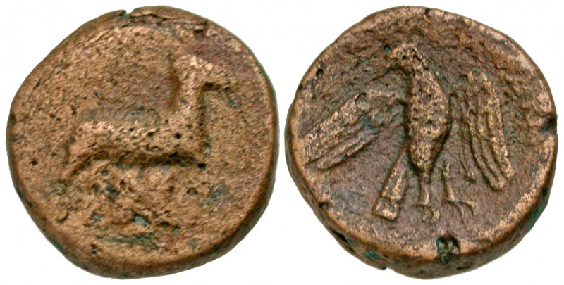 Sicily, Panormos. Roman protectorate, after 190 B.C. AE 19 (18.9 mm, 7.61 g, 6 h...