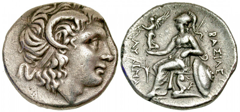 Thracian Kingdom. Lysimachos. As King, 306-281 B.C. AR drachm (17.4 mm, 4.17 g, ...