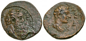 Mysia, Parium. Antoninus Pius. A.D. 138-161. AE 18 (17.6 mm, 2.11 g, 12 h). Struck ca. A.D. 139-146. ANTONINVS AVG, bare head of Antoninus Pius right ...