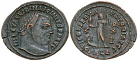 Licinius I. A.D. 308-324. BI follis (22.8 mm, 2.91 g, 12 h). Alexandria mint, struck A.D. 316-317. IMP C VAL LICIN LICINIVS P F AVG, laureate head of ...