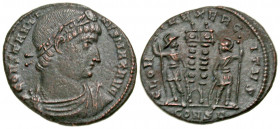Constantine I. A.D. 307/10-337. BI centenionalis (18.8 mm, 2.48 g, 7 h). Constantinople mint, Struck A.D. 330-333. CONSTANTI-NVS MAX AVG, rosette and ...