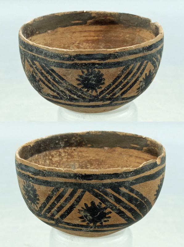 A sweet Harappan bowl from the Indus Valley, ca. 2500 - 1800 B.C. It is 2-3/8? i...