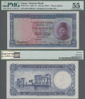 Egypt: National Bank of Egypt 1 Pound 1950, P.24a, PMG 55 About Uncirculated.
 [differenzbesteuert]