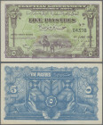 Egypt: Government of Egypt 5 Piastres 1st June 1918, P.162, almost perfect condition with a few minor spots and tiny dent at upper left, Condition: aU...