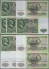 Russia: Set of 5 consecutive numbered banknotes 50 Rubles 1961, P.235, small brown spots, condition: aUNC. (5 pcs)
 [differenzbesteuert]