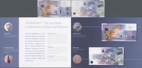 Testbanknoten: This item, produced on hybrid banknote substrate by Landqart Switzerland and printed by Orell Füssli Switzerland, is the first ever tes...