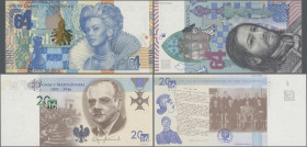 Testbanknoten: Interesting booklet with 77 pages of information about security printing of the Polish Security Printing Works. This booklet includes 2...