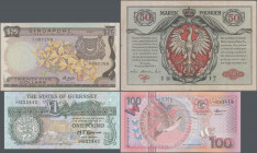 Alle Welt: Giant collection in 22 collectors albums and 2 larger boxes with approx. 7500 – 8000 banknotes from all over the world, some available in l...