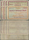 Deutschland - Notgeld - Bayern: Selb, Stadt, 4 x 50 Mio. Mark, je 2 x 28.9.1923 und 5.10.1923, Bank Karl Schmidt, 50 Mio. Mark, 29.9.1923, Kundenschec...