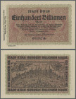 Deutschland - Notgeld - Rheinland: Köln, Stadt, 100 Billionen Mark, 1.11.1923, ohne Serie, Text matt, Erh. I
 [differenzbesteuert]