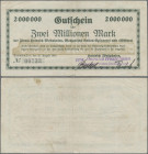 Deutschland - Notgeld - Schleswig-Holstein: Neumünster, Heinrich Westphalen, 2 Mio. Mark, 22.8.1923, Erh. III
 [differenzbesteuert]