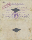 Deutschland - Notgeld - Württemberg: Horb, Oberamtssparkasse und Gewerbebank, 1 Mio. Mark, 9.8.1923, schnittentwertet, Erh. IV
 [differenzbesteuert]