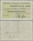 Deutschland - Notgeld - Württemberg: Rudersberg, Dampfsägewerk Paul Rüdt, 500 Tsd. Mark, 30.8.1923, Erh. III
 [differenzbesteuert]