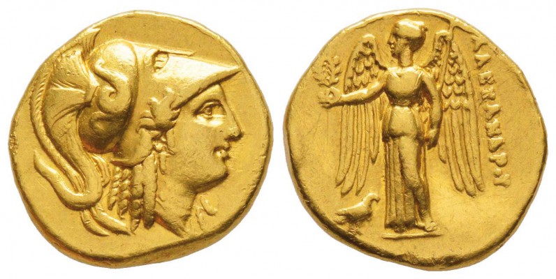 Royaume de Macedonie, Alexandre III le Grand 336-323 avant J.-C.
Statère, AU 8....