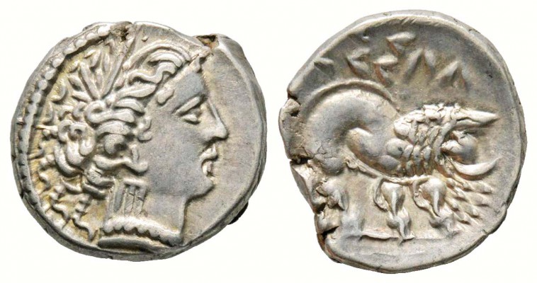 Gaule Cisalpine, IIIe - IIe siècle avant J.-C.
Drachme au type de Marseille, Bo...