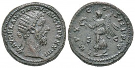 Marcus Aurelius 161-180
Dupondius, Rome, 179/180, AE 13.63 g. 
Avers : M AVREL ANTONINVS AVG TR P XXXIIII  Tête radiée à droite.
Revers : IMP X COS...