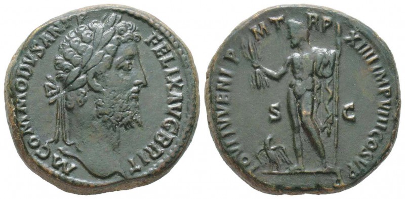 Commodvs 180-192
Sestertius, Rome, 188-189, AE 23.33 g.
Avers : M COMMODVS ANT...