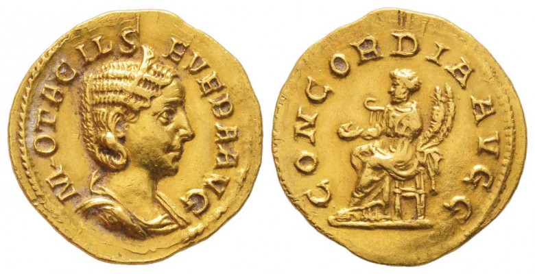 Philippus pour Otacilia Severa, Augusta 244-249
Aureus, Rome, 246-248, AU 3.95 ...