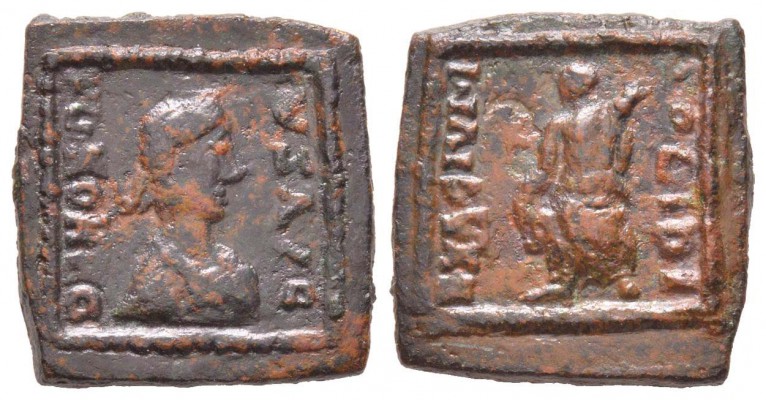 Honorius 393-423
Poids monétaire "Exagium solidi",  AE 4.05g. 
Avers : D N HON...