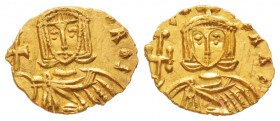 Nicephorus I et Stauracius 803-811
Tremissis, Syracuse, AU 1.18 g. 
Ref : Sear 1610, DO 8
Conservation : Superbe