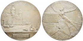 Monaco, Albert Ier 1889-1922
Médaille en argent, Concours d'hydroaéroplanes par Tony Szirmaï, AG 93 g. 60 mm
Avers : SAISON 1912-1913 MONTE-CARLO Le...