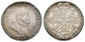 Autriche, Ferdinand III 1619-1637
Thaler, 1619, AG 7.98 g. 
Ref : Klemesch 89
Conservation : PCGS AU55