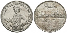 Corse, Pascal Paoli 1762-1768  
Médaille, Pascal De Paoli General Des Corses, Étain 20.17 g. 41mm
Avers : PASCAL de PAOLI GENERAL des CORSES Buste d...