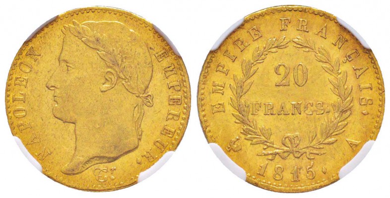 France, Cent-Jours, 20 mars-22 juin 1815              
20 Francs, Paris, 1815 A...