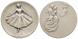 France, Troisième République 1870-1940    
Médaille en argent par Carabin, vers 1900,"la Danse", AG 59 g. 50 mm, poinçons ARGENT Corne d'abondance.
...