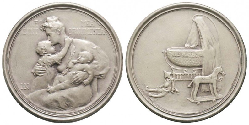 France, Troisième République 1870-1940    
Plaque en argent par Nocq Henry, Par...