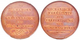 Louis Philippe I, Essai de Uhlhorn au module de 5 Francs, Paris, 1846, AE 21.53 g. 
Ref : Maz.1166a
Conservation : PCGS SP64 BN