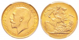 Grande Bretagne, George V 1910-1936              
Sovereign, 1925, AU 7.98 g. 917‰              
Ref : Fr.404a, KM#820, Spink 3996               
C...