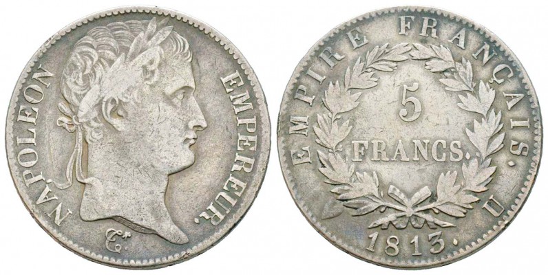 Napoléon en Italie, Département de l'Éridan 1802-1814       
5 Francs, Turin,  ...