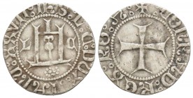 Genova, Ludovico di Campofregoso Doge XXVII 1461-1464  
Grosso, AG 2.46 g. 
Avers : IhS L C DVX IANV XXVII L C
Revers : CONRAD REX RO A 
Ref :  MI...
