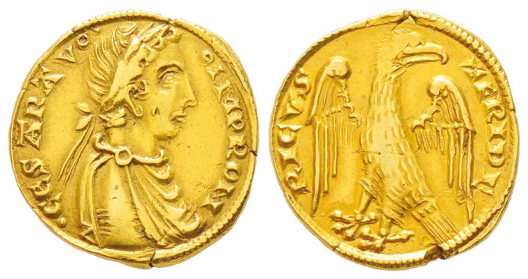 Messina, Federico II di Svevia, 1220-1250
Augustale, Messine, AU 4.39 g.       ...