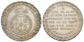 Mexico, Fernando VII 1808
Médaille en argent de Proclamación, Zamora, 1808,  AG 13.34 g. 34 mm
Avers : FERNANDO VII REY DE ESPA NA Y DE LAS YNDIA   ...