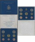 Vatikan: Johannes Paul II. 1978-2005: Kursmünzensatz 2002, 1 Cent bis 2 Euro, im Originalfolder. Auflage 65.000 Ex., stempelglanz.
 [differenzbesteue...