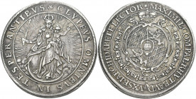 Altdeutschland und RDR bis 1800: Bayern, Maximilian I. 1623-1651: Taler 1625. Wappenschild mit Kurhut, Umschrift D-VX ... ELECTOR, Löwenköpfe nach auß...