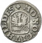 Altdeutschland und RDR bis 1800: Hildesheim: Stadtgeld, 4 Pfennig 1721. 0,7 g. Fast vorzüglich.
 [differenzbesteuert]