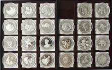 Alle Welt: Jahrzehnt der Frau / UN decade for women: Eine Sammlung mit 23 Münzen der begehrten Serie. Dabei Äthiopien, Barbados, Belize, Bhutan, Bulga...