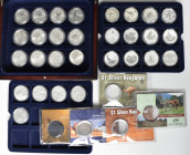 Australien: Elizabeth II. 1952-,: 1 Dollar 1993 - 2021, komplette Silber Känguru / Kangaroo (RAM). 29 x 1 OZ 999/1000 Silber, sehr begehrtes Motiv, KM...