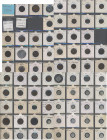 Niederlande: Niederlande inkl. Kolonien (Niederländisch-Indien und Curacao): Ein Album mit fast 140 diversen Münzen aus dem 17.-20. Jahrhundert. Dabei...